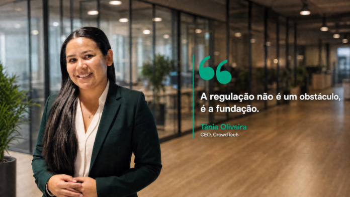 014e8ef7-e560-4555-bd01-4c0a86c95000 Tânia Oliveira, CEO da CrowdTech, startup brasileira de infraestrutura tecnológica para plataformas de crowdfunding reguladas pela CVM.