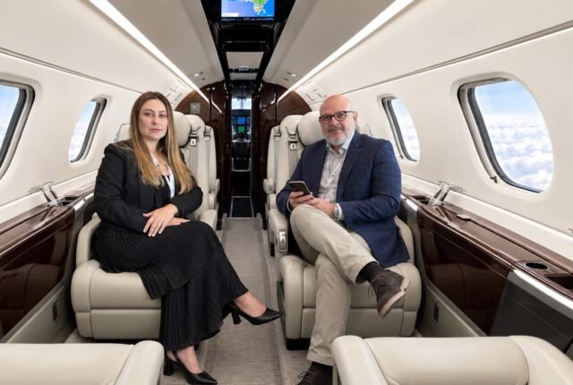 Paula Soffo Hoffmann e Raul Marinho, sócios-diretores da FLY CGC.